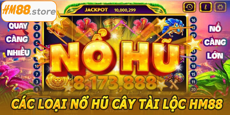 Các loại Nổ Hũ Cây Tài Lộc HM88